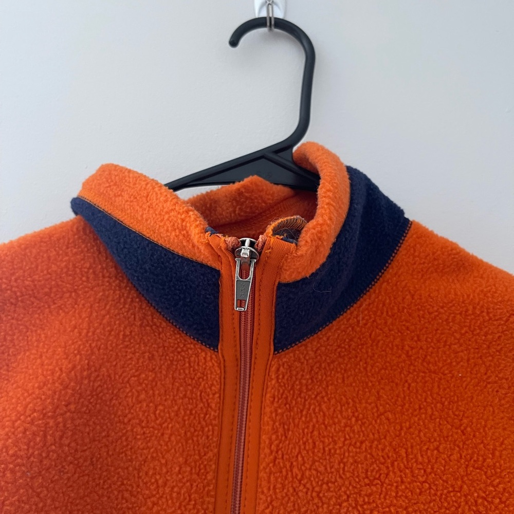 Patagonia Bright Orange Fleece Vest - Picture 5 of 10